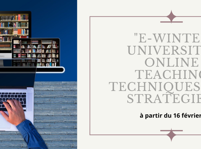 E-Winter University- Online Teaching Techniques and Strategies- : Troisième édition de E-Summer University