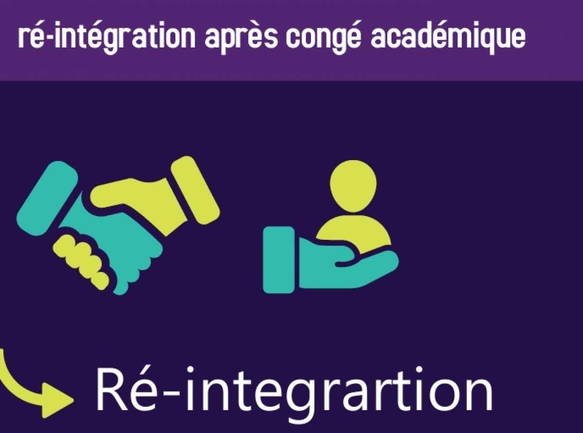 Déblocage du congé académique