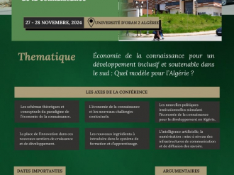 2ème Conférence internationale sur l'économie de la connaissance