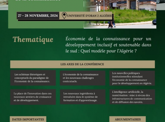 2ème Conférence internationale sur l'économie de la connaissance