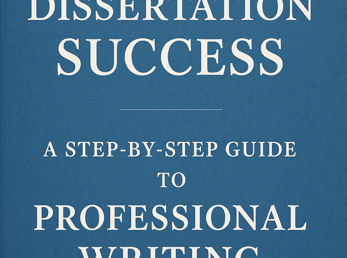 Séminaire "Dissertation Success: A Step-by-Step Guide to Professional Writing"