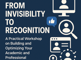 Training Day – “From Invisibility to Recognition: A Practical Workshop on Building and Optimizing Your Academic and Professional E-Reputation”