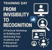 Training Day – “From Invisibility to Recognition: A Practical Workshop on Building and Optimizing Your Academic and Professional E-Reputation”