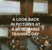A look back in pictures at a memorable training day