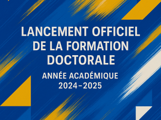 The official launch of doctoral training