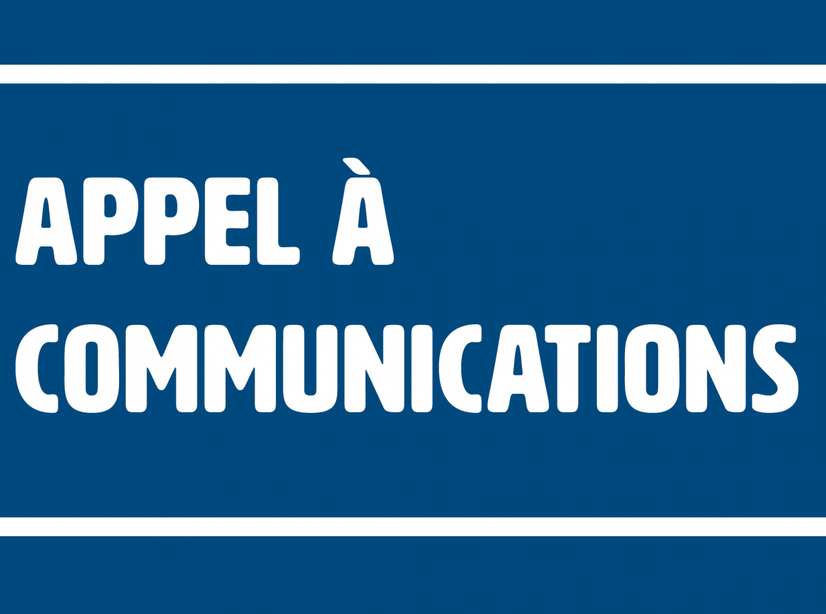 Appel à Communications