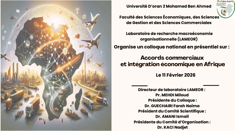 Call for Participation: National Conference at the University of Oran 2