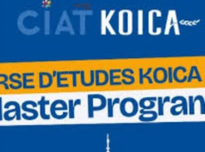 Appel à candidature au programme de bourse CIAT 2026 pour le personnel ATS  ( KOICA, Corée_du_Sud)