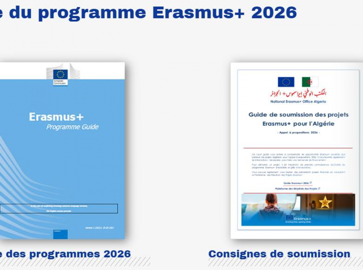 Opportunités Erasmus+ 2026