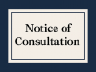 Consultation Notice No. 10/2026 for Works for the Faculty of Earth and Universe Sciences.